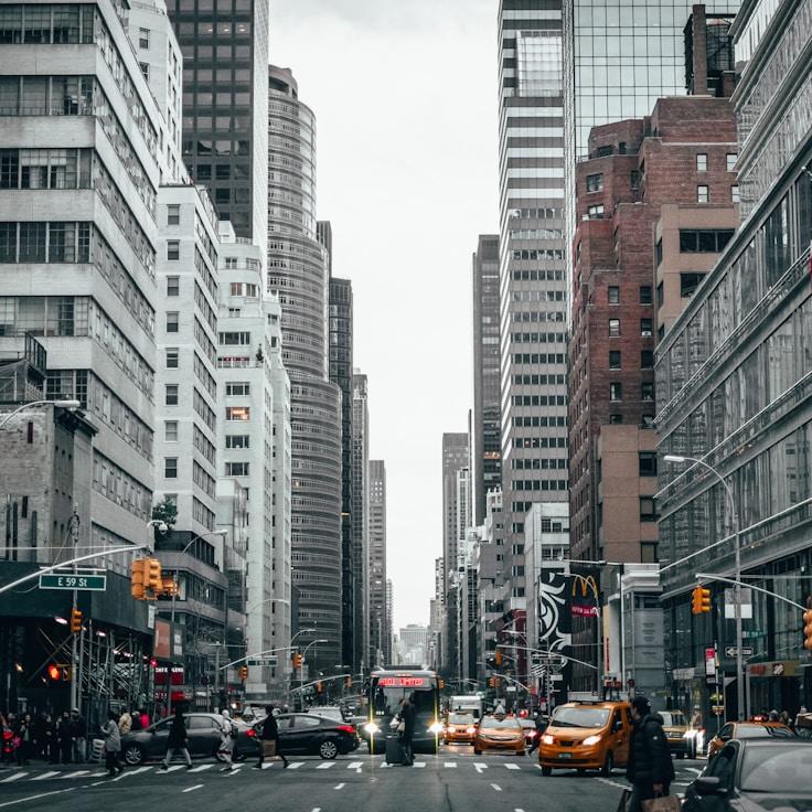 City skyline in Paris, France
