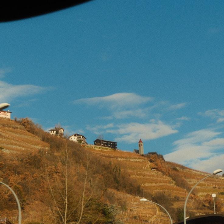 Entertainment zone at night in France